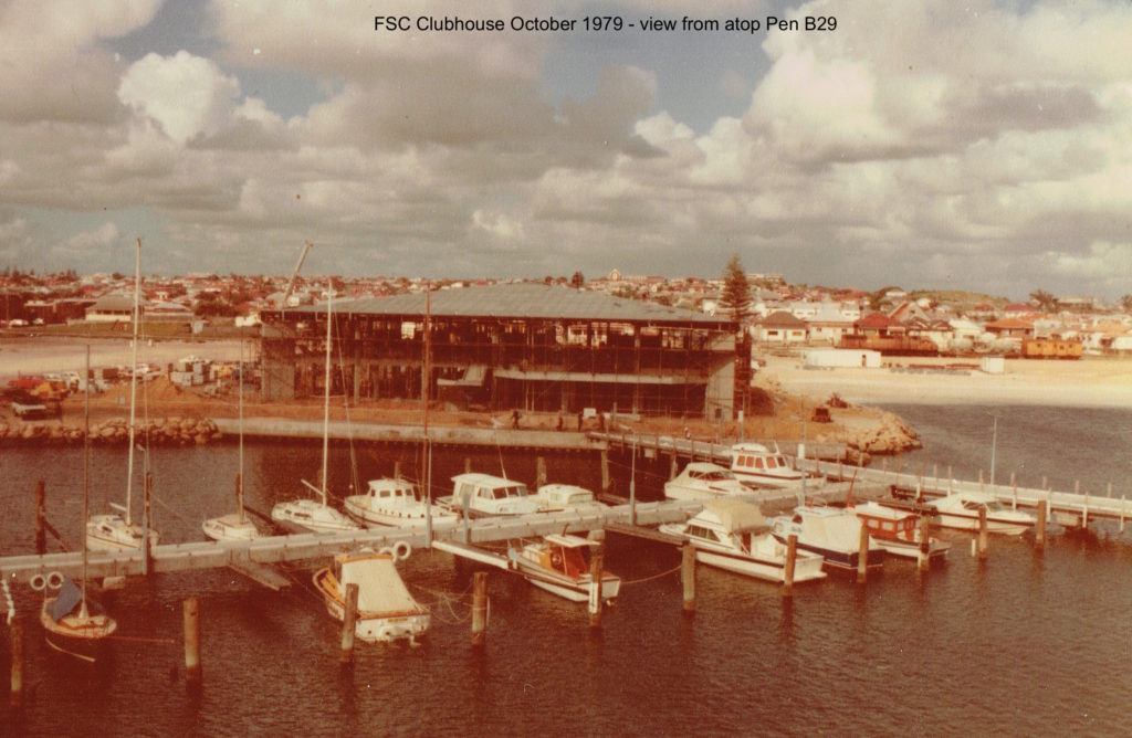 Fremantle Sailing Club Clubhouse October 1979